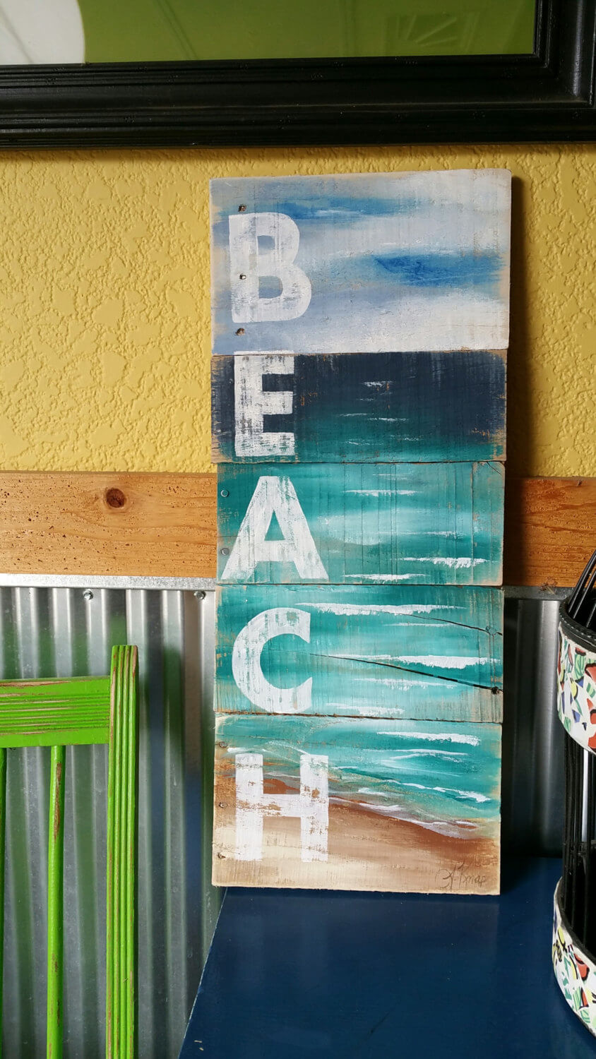 Take it to the Beach Sign