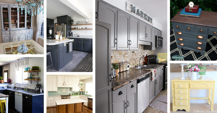 Featured image for 25 Awesome Ideas to Paint Kitchen Cabinets and Furniture to Achieve a Fresh Look