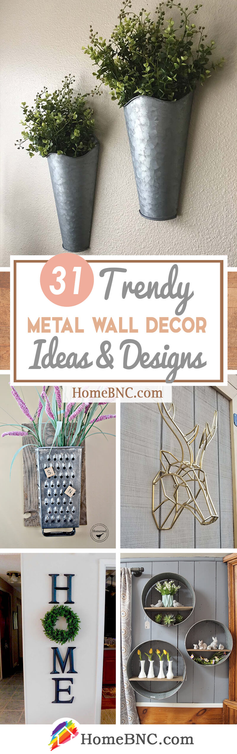 31 Best Metal Wall Decor Ideas and Designs for 2020