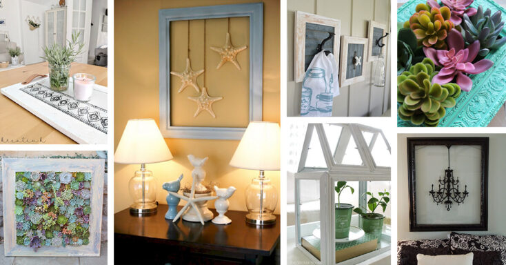 Featured image for 19 Creative Ways to Use Old Picture Frames to Decorate Your Home