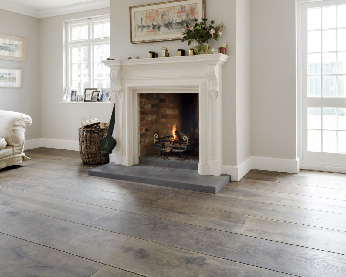 Reclaimed Floors for a Casual, Elegant Look