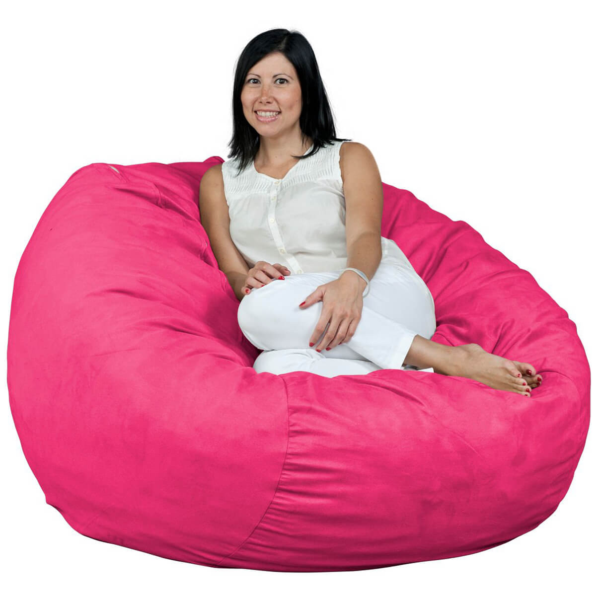 FUGU Premium Foam-Filled 4-Foot Bean Bag Chair