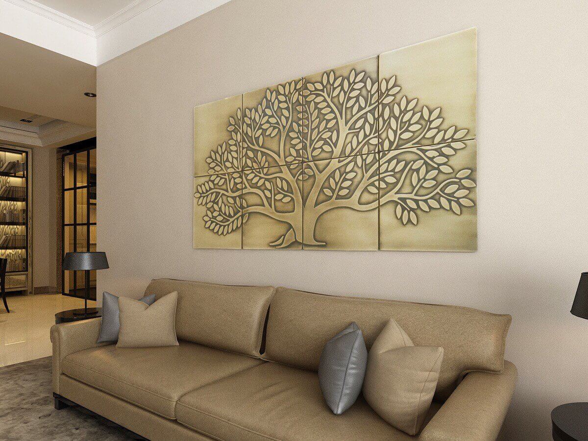 23 Best Living Room Wall Art Ideas And, Hanging Pictures In Living Room Ideas