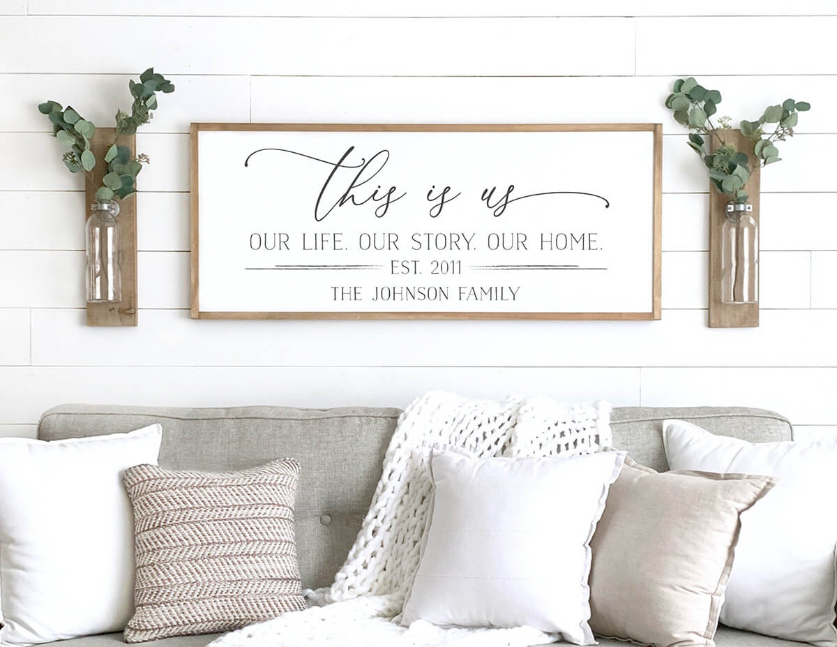 Living Room Wall Decor Ideas With Family Pictures | www.resnooze.com