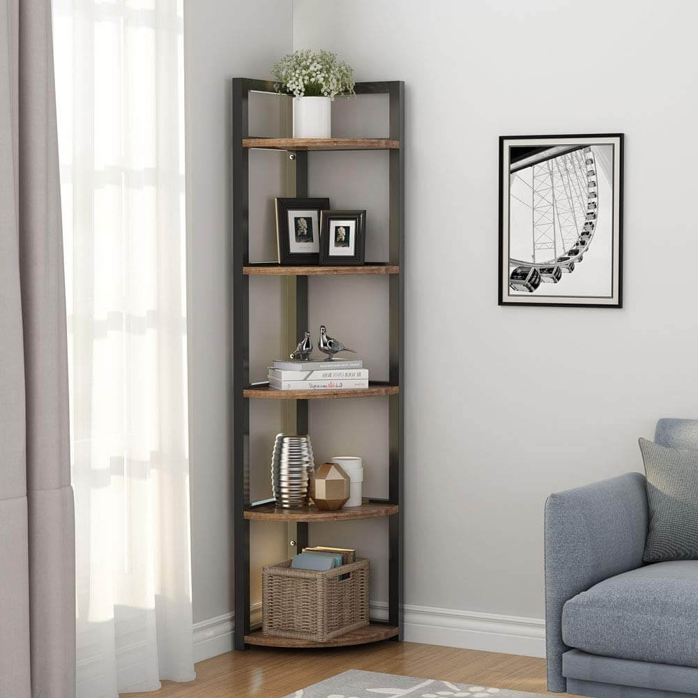 bedroom corner rack