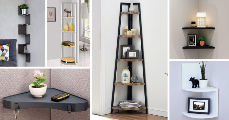 Featured image for 26 Amazing Corner Shelf Ideas that will Maximize the Space in Your Rooms