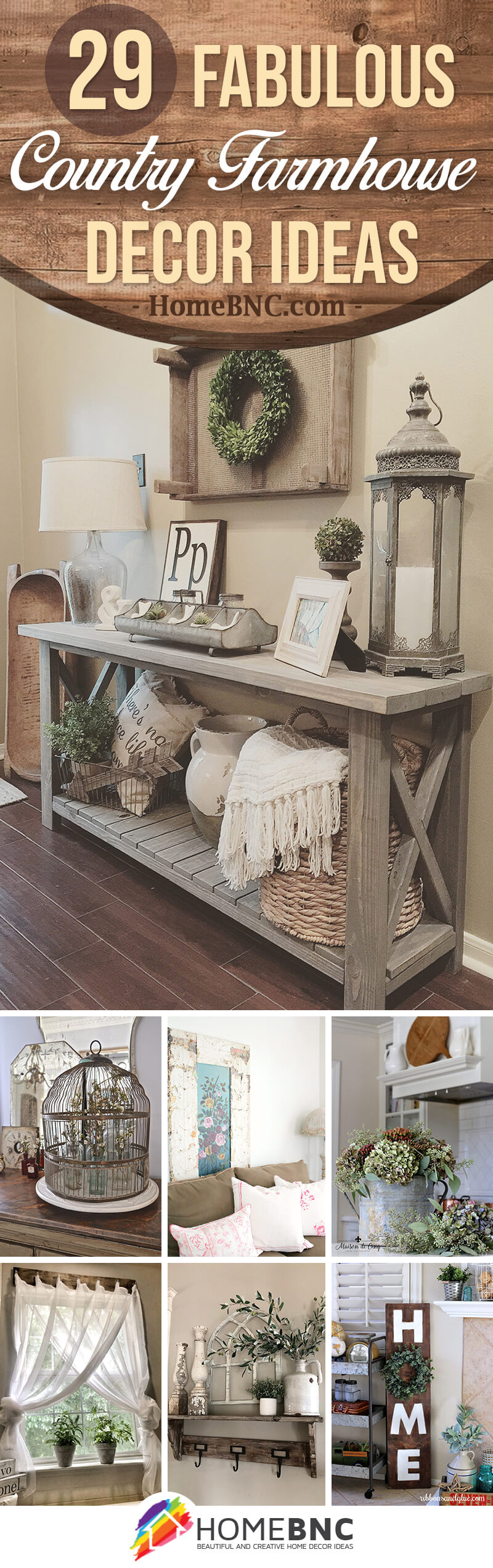 Country Farmhouse Decor Ideas