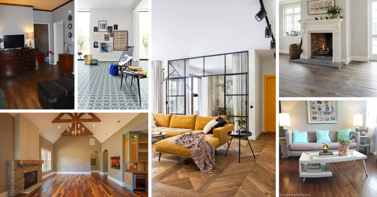 Living Room Flooring Designs