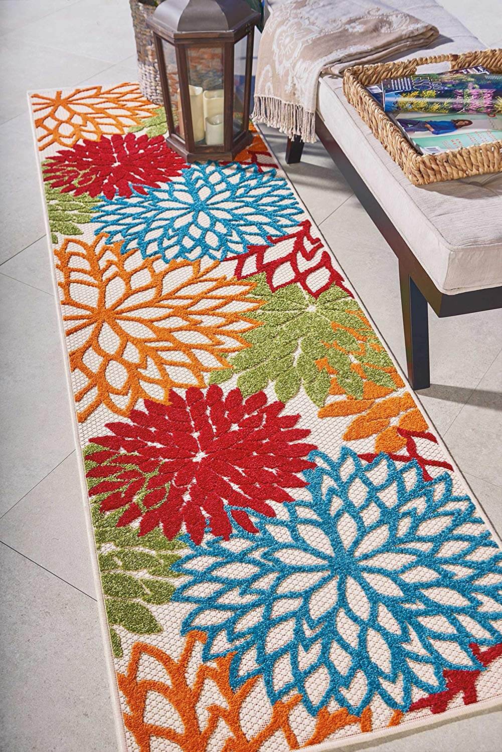 Bright and Colorful Indoor/Outdoor Rug