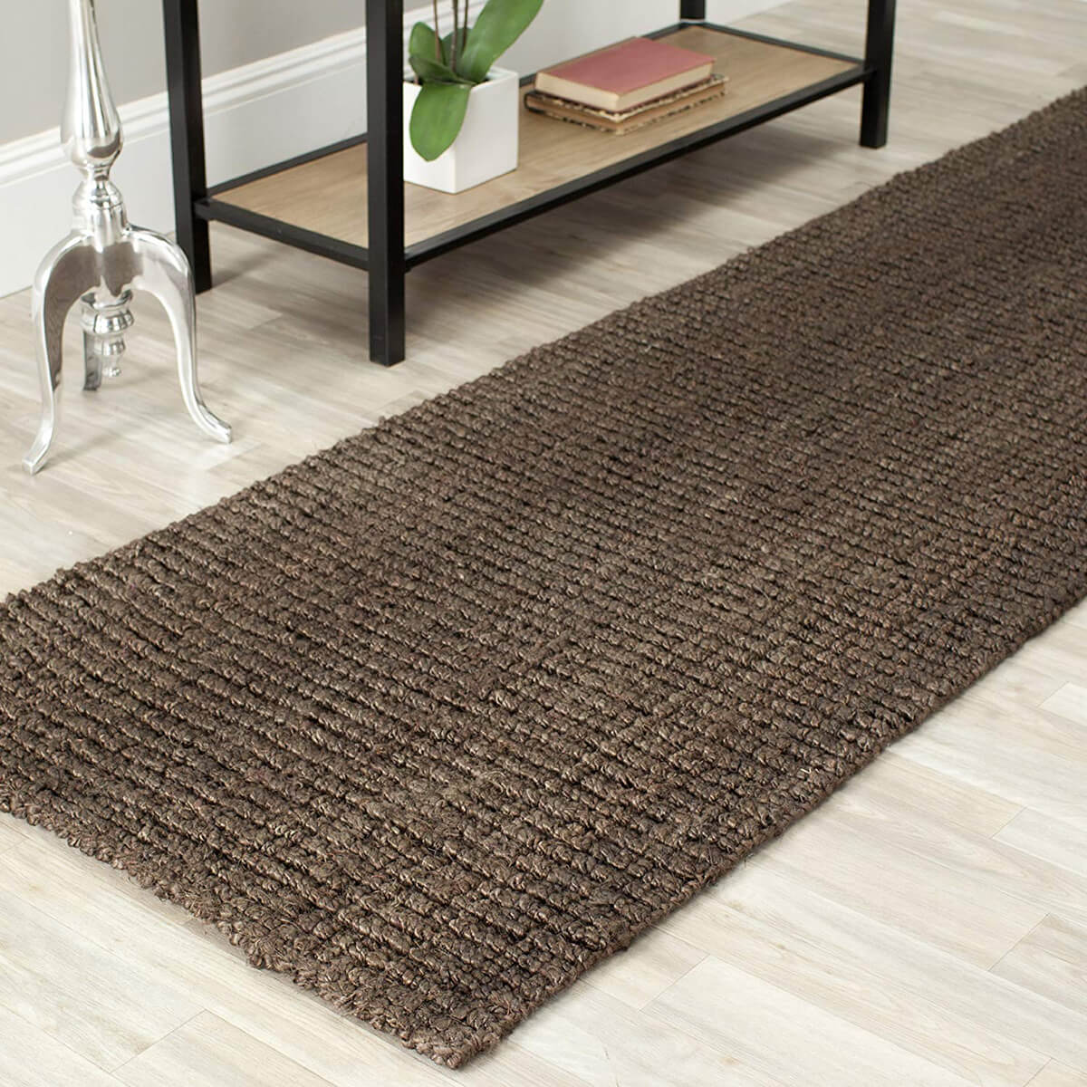 Small Woven Natural Jute Rug