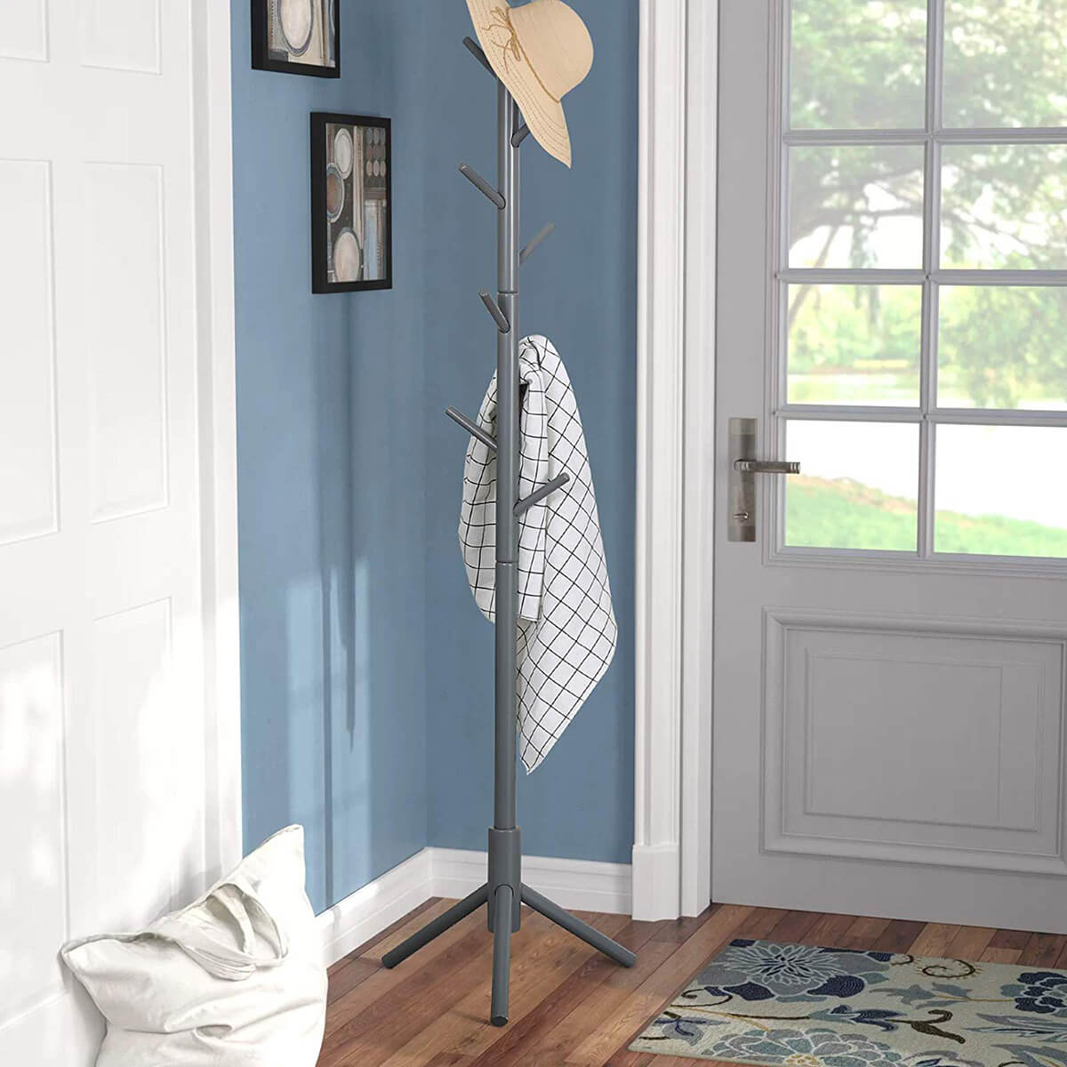 Wooden Coat Rack Looks Like a Tree