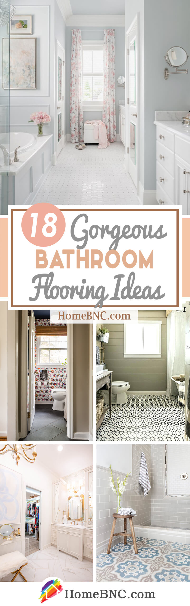 18 Best Bathroom Flooring Ideas And Designs For 2020,Beautiful Pink Rose Flower Images Free Download