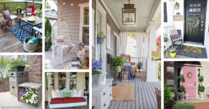 DIY Cheerful Porch Decor Ideas