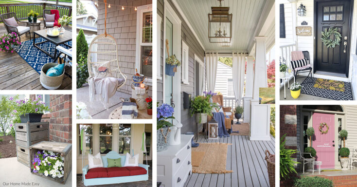 Featured image for 24 DIY Cheerful Porch Decor Ideas for Seasonal Curb Appeal