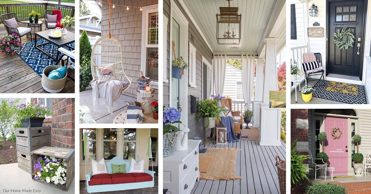 24 Best Diy Cheerful Porch Decoration Ideas And Designs For 2022 - Diy Front Porch Ideas