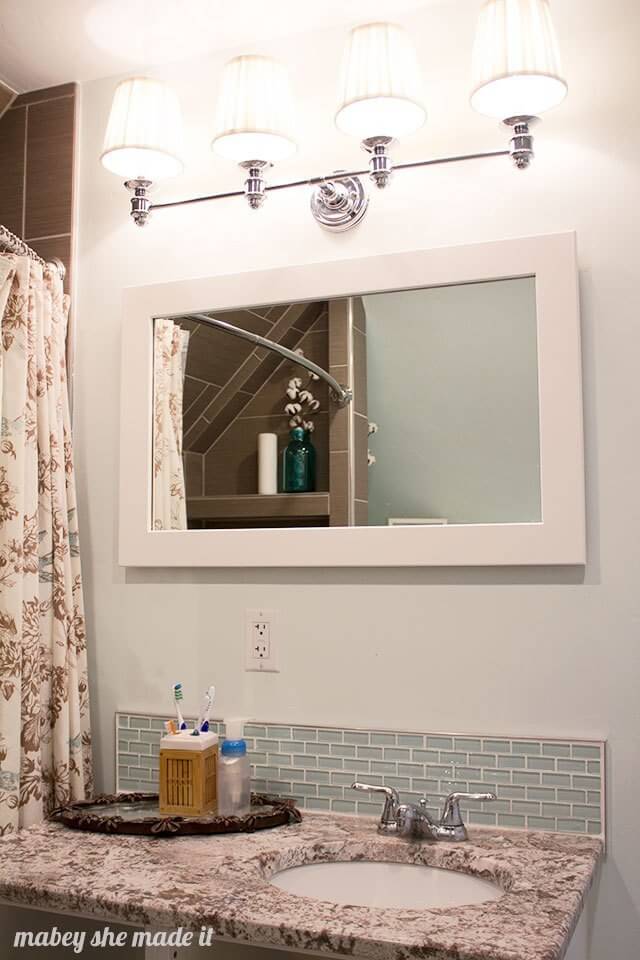 A Dreamy Modern Vanity with Personal Touches Throughout