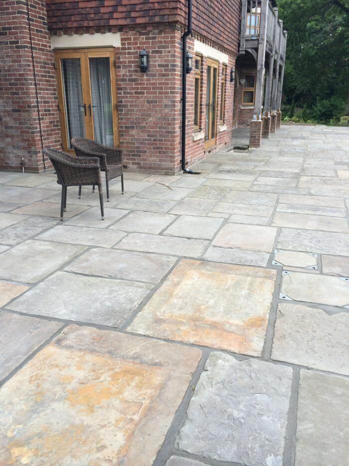 8 Best Walkway And Patio Paver Design Ideas For 2021 - Stone Tile Patio Ideas
