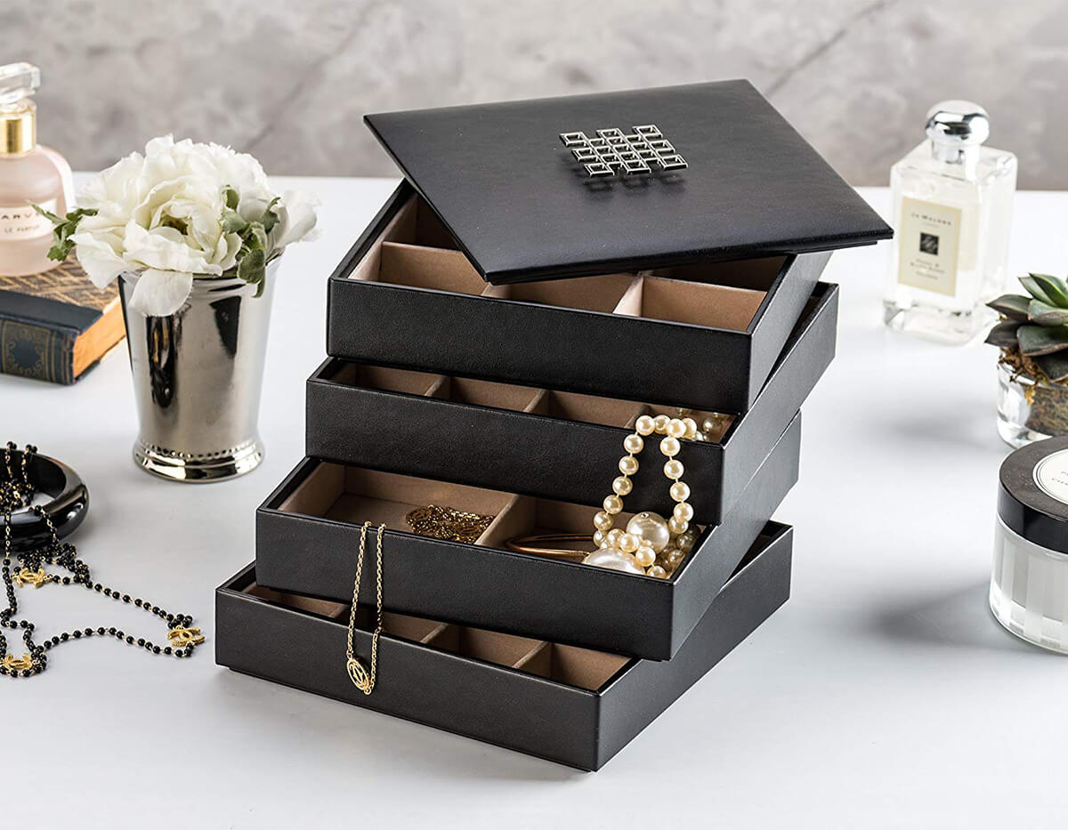Stackable Organizing Tray for Jewelry