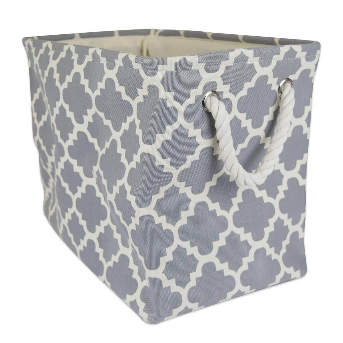 Storage Basket with Durable Cotton Handles