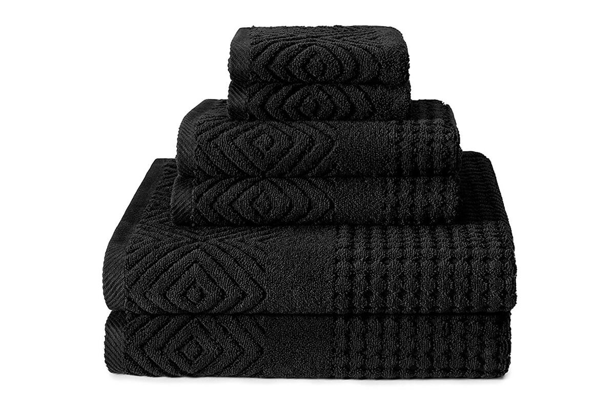 Organic Cotton Jacquard Bath Towels by TexereSilk