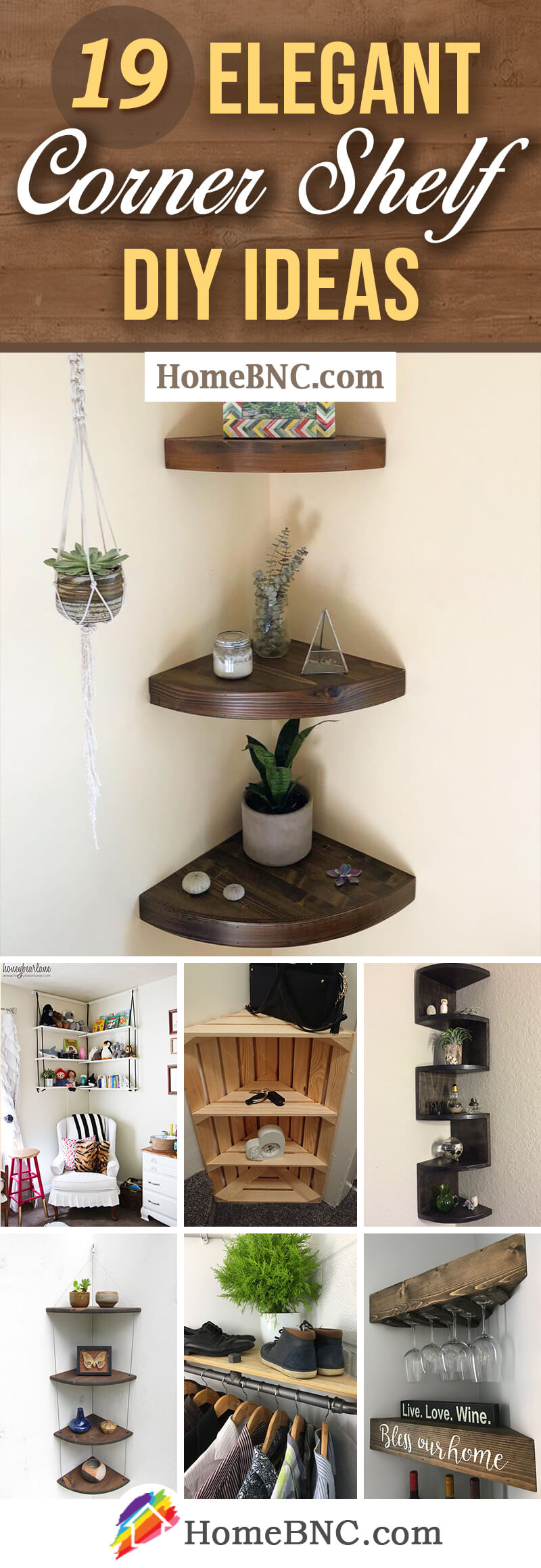 19 Best Design Ideas For DIY Corner Shelves In 2021