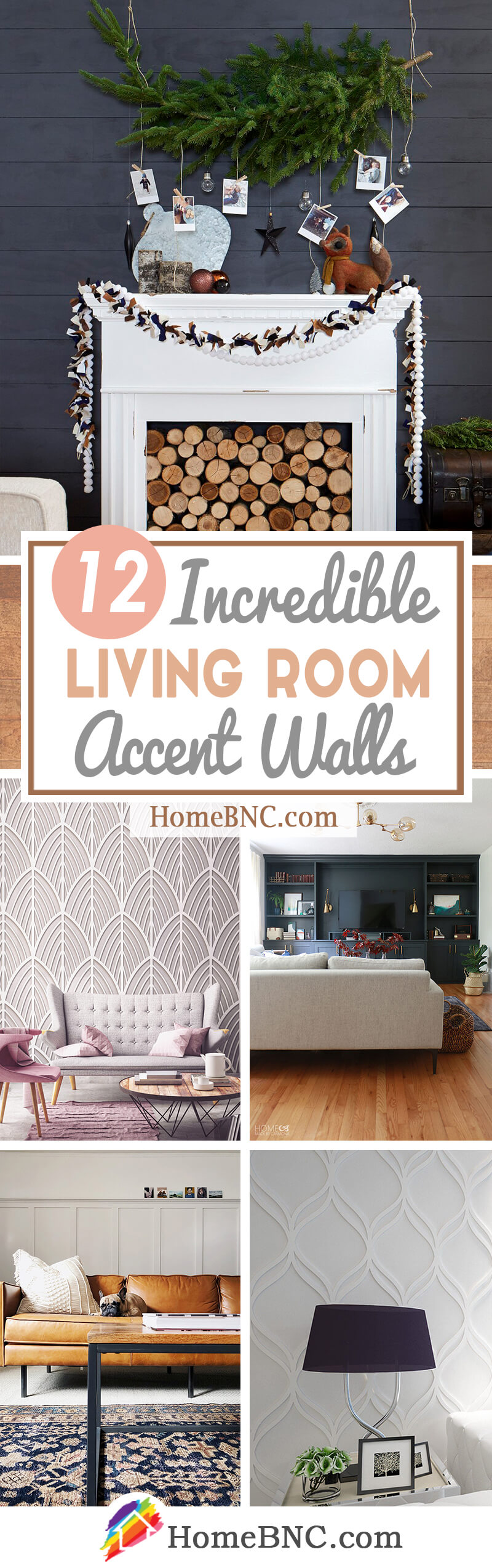 Living Room Accent Wall Design Ideas
