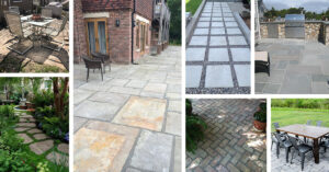 Walkway and Patio Paver Designs