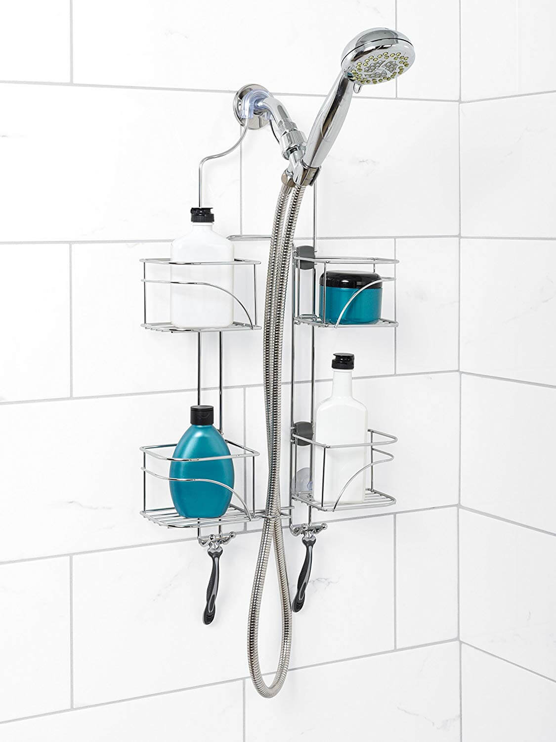 Hanging Shower Caddy Offers Great Design Ideas