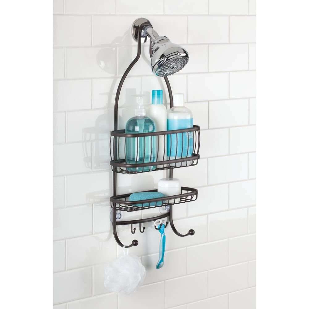 Extra-wide Wire Mesh Shower Caddy