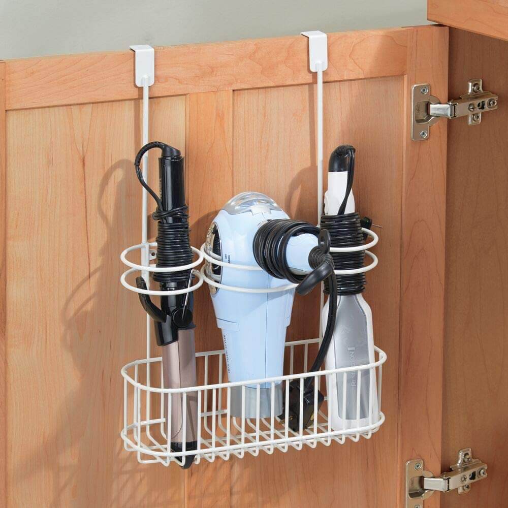 Hair Dryer and Styling Tools Bathroom Organizer
