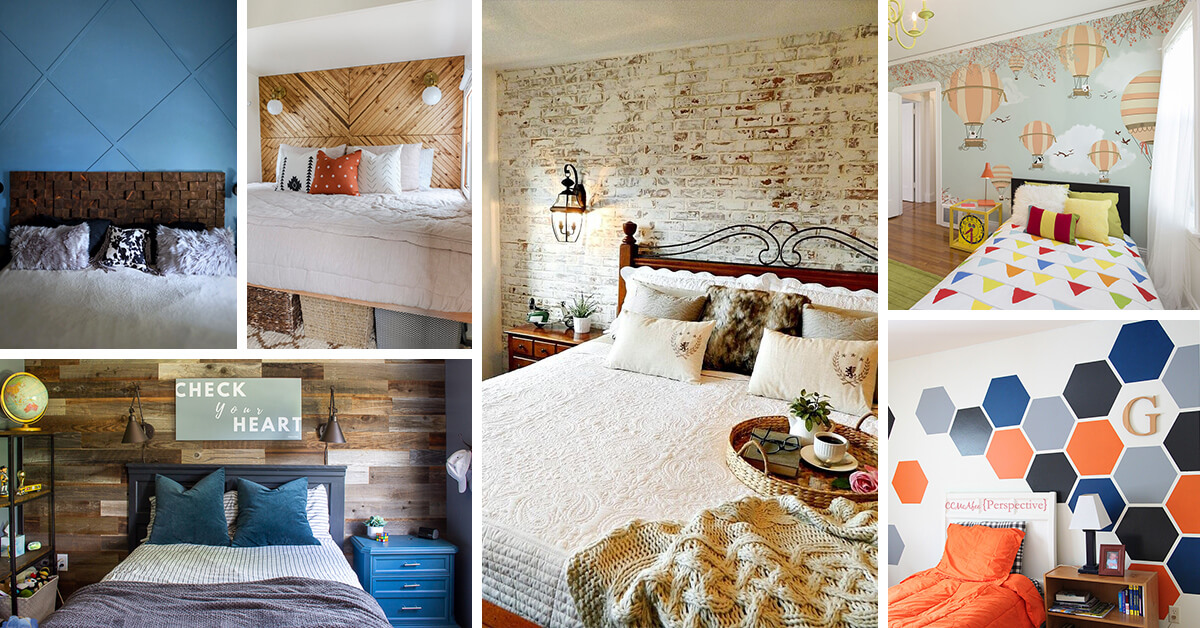 22 Best Bedroom Accent Wall Design Ideas To Update Your Space In 21