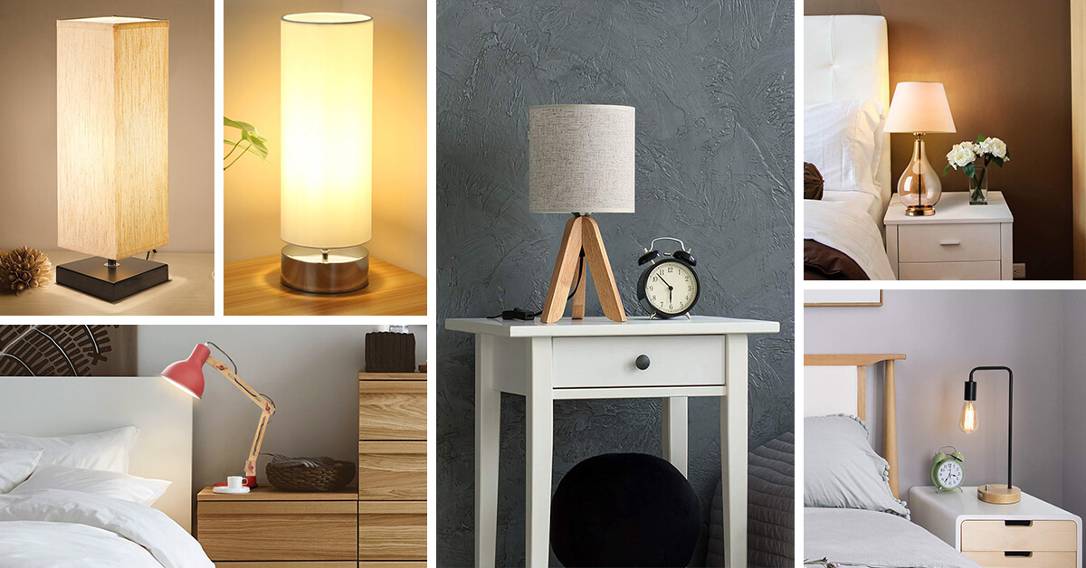 25 Best Bedside Table Lamps to Light Up 