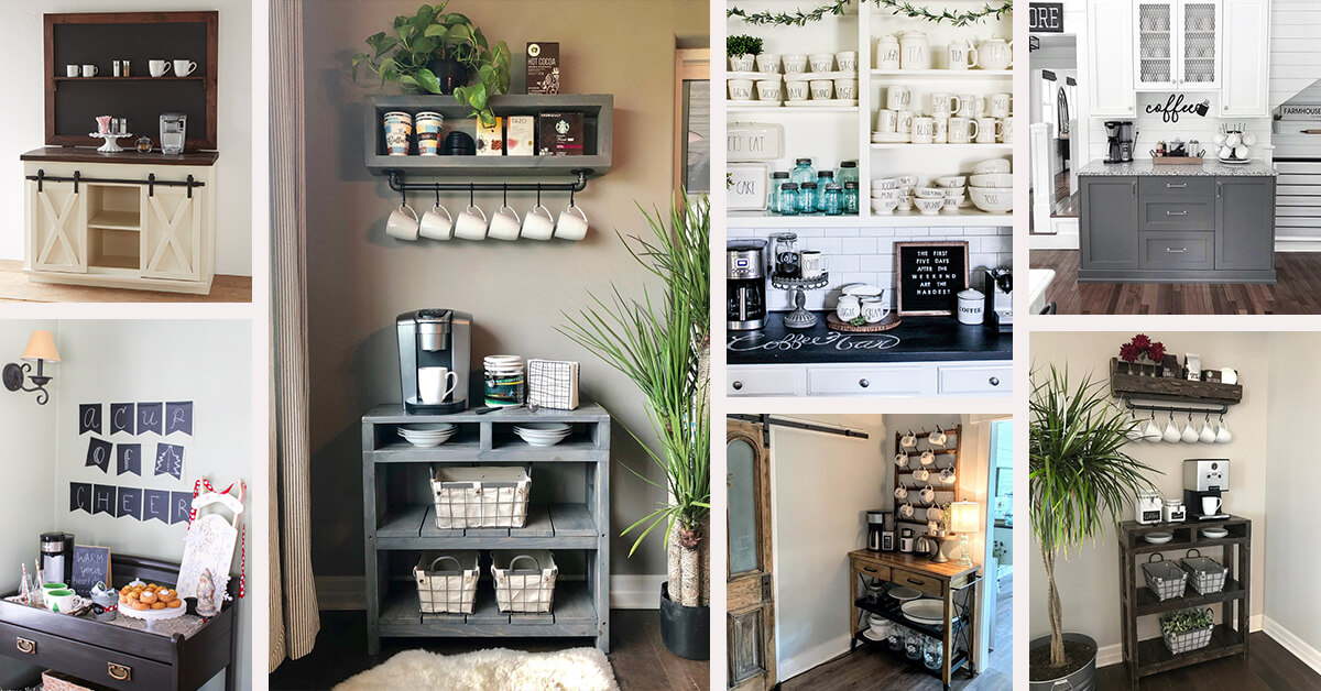 28 Cozy Coffee Bar Ideas to Kickstart Your Day