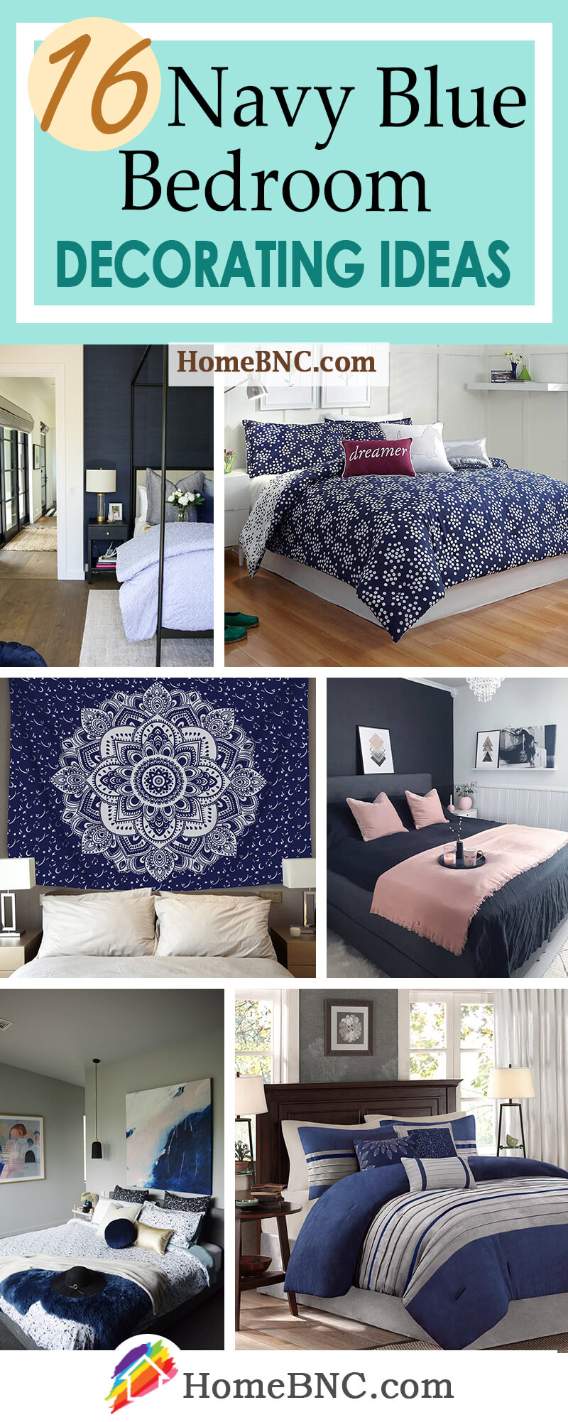 16 Best Navy Blue Bedroom Decor Ideas For A Timeless