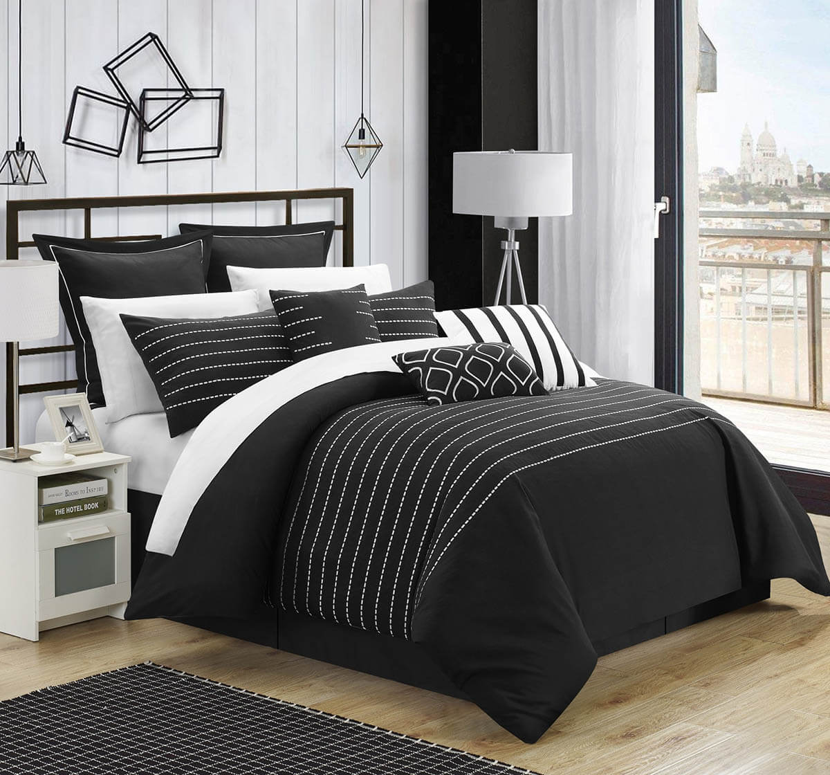 Cute black deals room decor