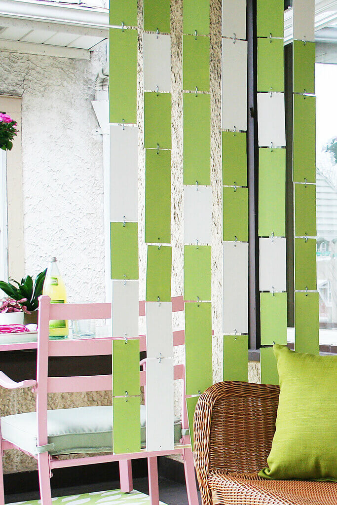 Colorful Room Divider Panels, Folding Screens