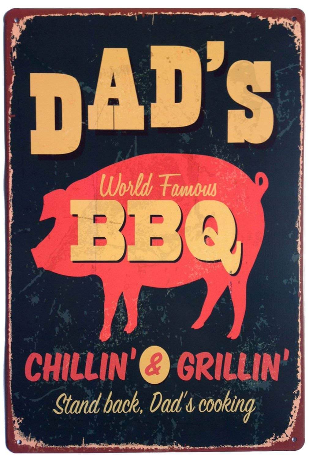 Dad’s BBQ Cooking Man Cave Sign