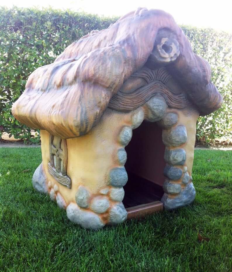 Whimsical Storybook-Themed Dog House Design
