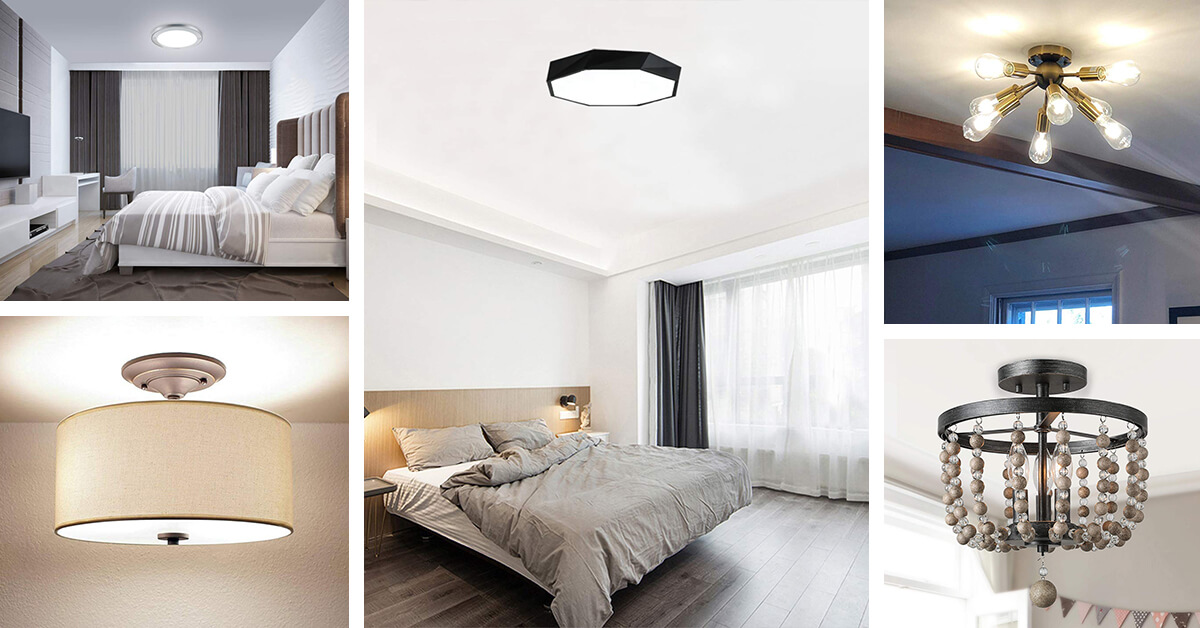 best ceiling light fixture for bedroom