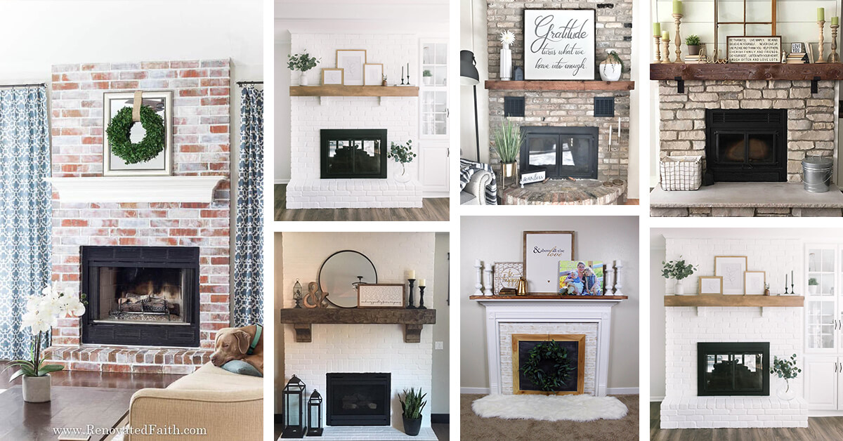 23 Best Brick Fireplace Ideas To Make Your Living Room