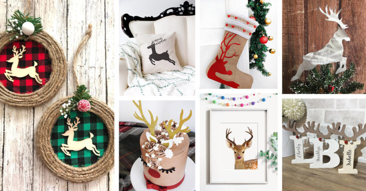 Featured image for 28 Reindeer Decoration Ideas that will be the Star of Your Christmas Décor