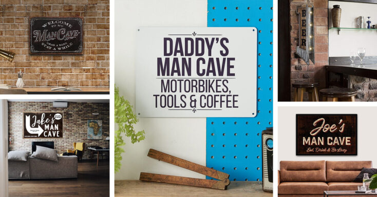 Featured image for 28 Fun Man Cave Signs to Create an Unforgettable Atmosphere