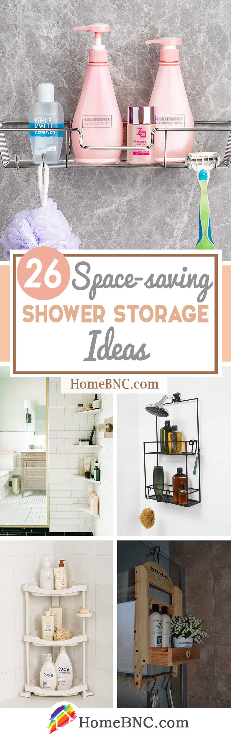 13 Clever Shower Organizer Ideas to Add to Your Bathroom Stat, Hunker