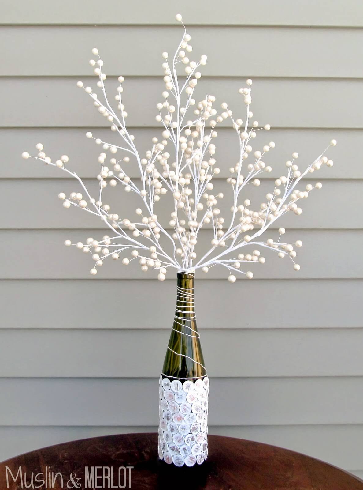 A Gorgeous Vase with a Tree Branch Bouquet