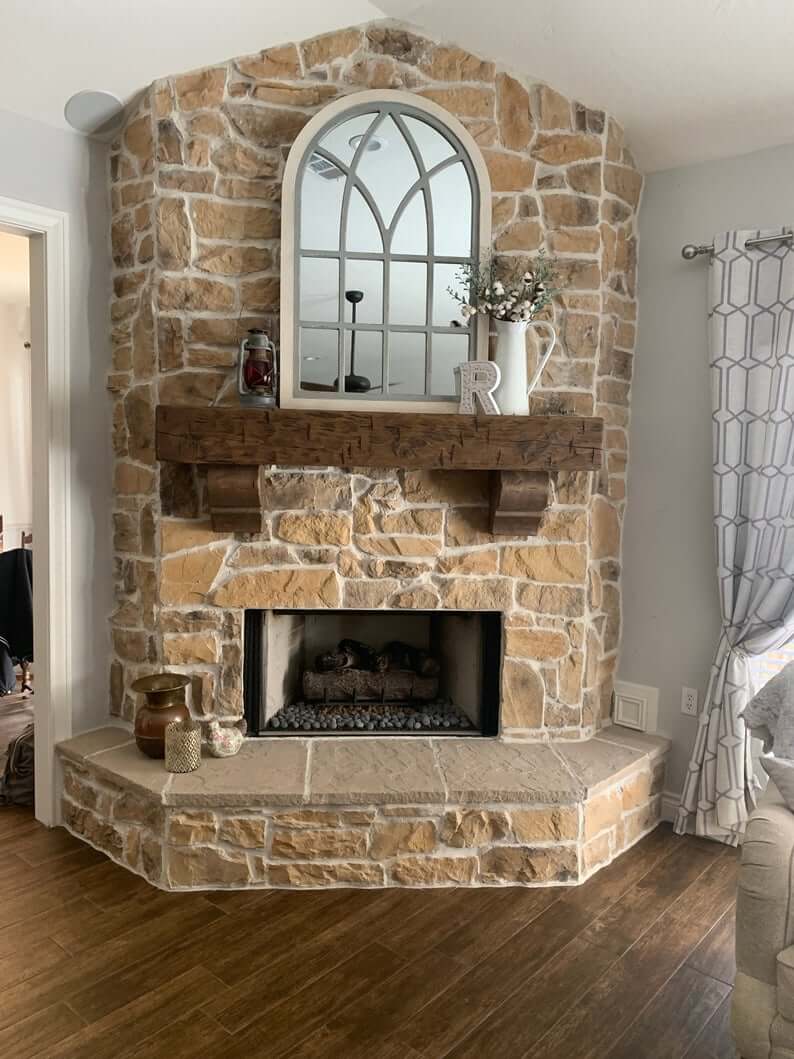 16 Best Diy Corner Fireplace Ideas For A Cozy Living Room In 2020