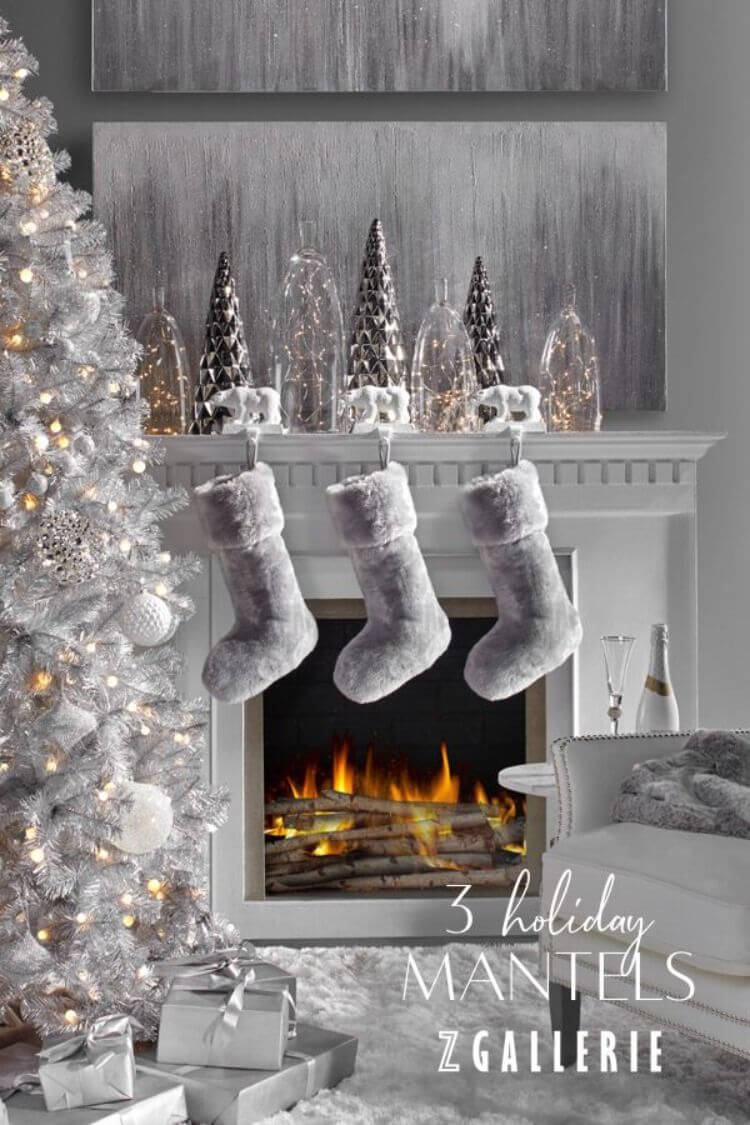 Soft Plush Hanging Christmas Stockings