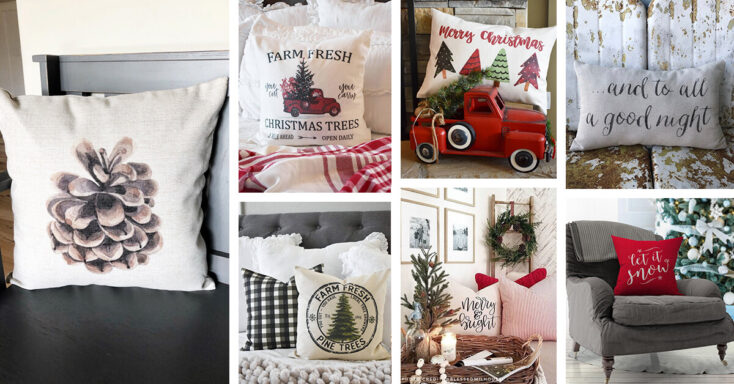 Featured image for 29 Christmas Pillows to Find the Perfect Couch Companion
