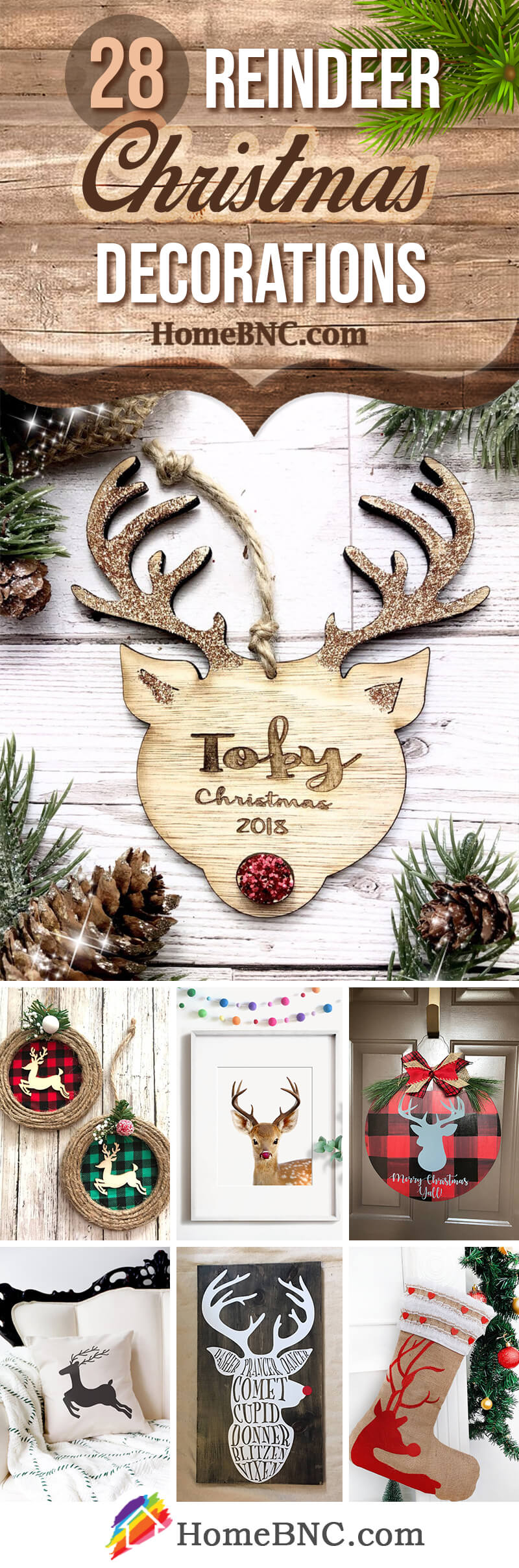 Christmas Reindeer Decoration Ideas