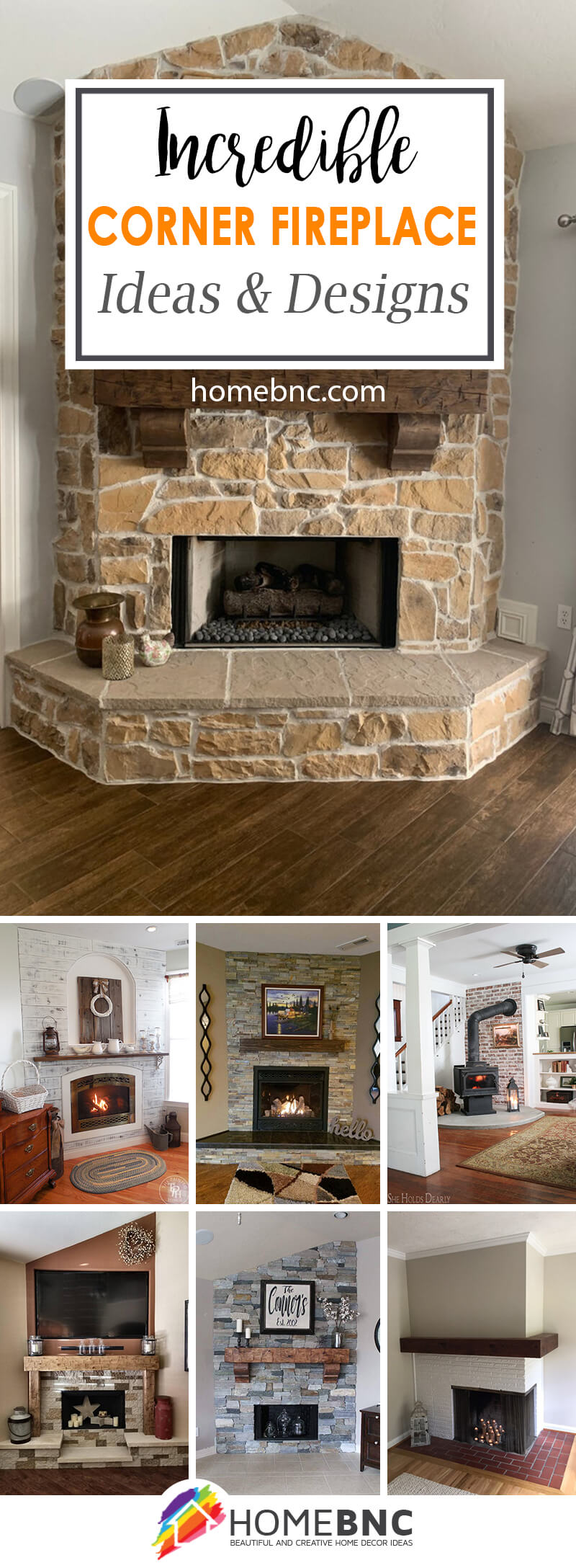 16 Best DIY Corner Fireplace Ideas For A Cozy Living Room In 2021
