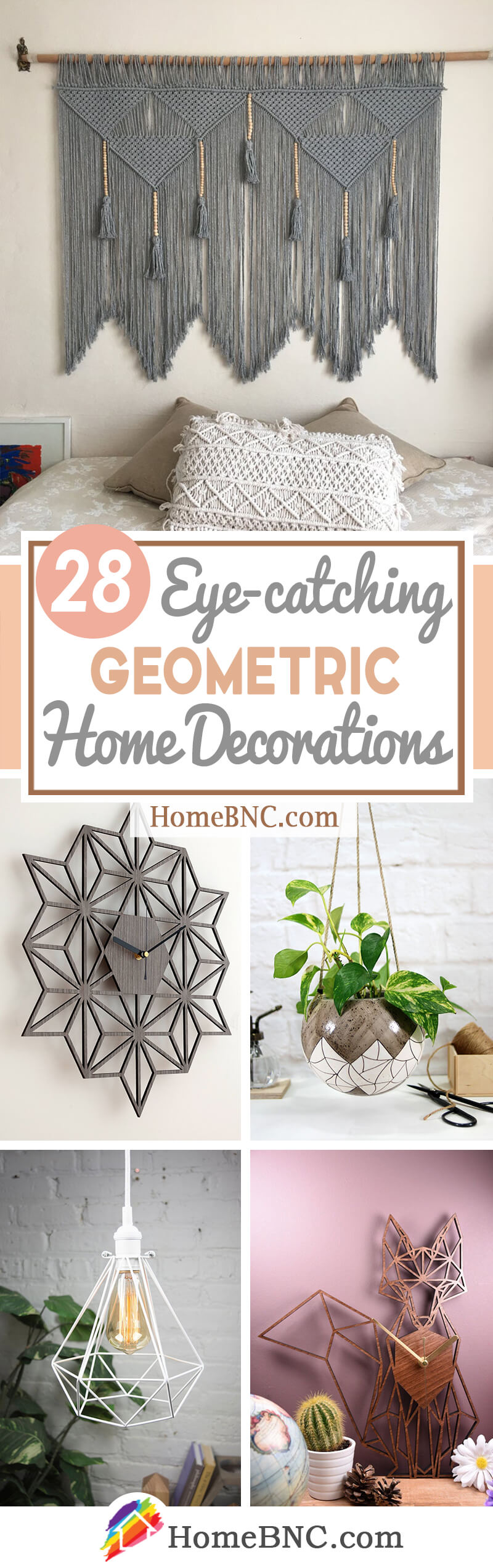 Creative Geometric Home Decor Ideas